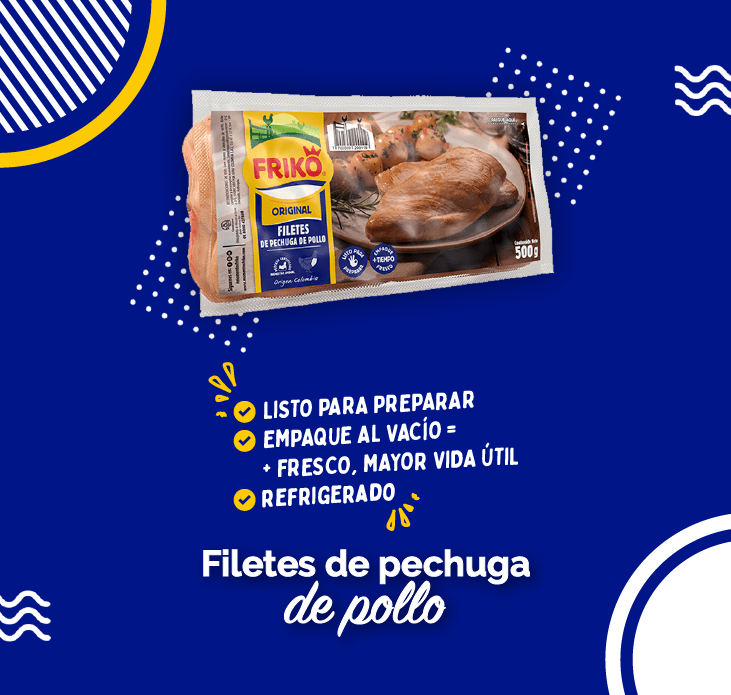 Productos pollo Friko